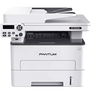 Pantum M7102DW Monochrome Laser Multifunction Printer with Copier Scanner, High Print and Copy Speed, Auto-Duplex Printing, Wireless Networking & USB 2.0