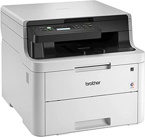 Brother HL L32 Series Compact ALL-in-One Business Home/Office Digital Color Printer I Print Copy Scan I Wireless I Mobile Printing I Auto 2-Sided Printing I 25 PPM I 250 Sheets/Tray (Renewed)