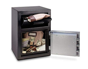 Mesa Safe Company Model MFL2014E Depository Safe with Electronic Lock, Two Tone Gray