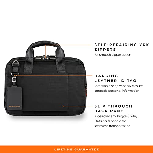 Briggs & Riley @ Work-Brief, Black, Small Expandable