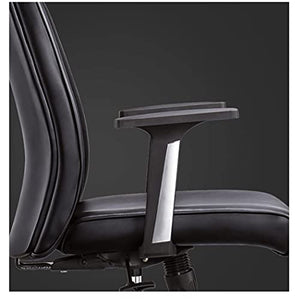 BKWJ Executive Managerial Office Chair with High Backrest and Fixed Armrests