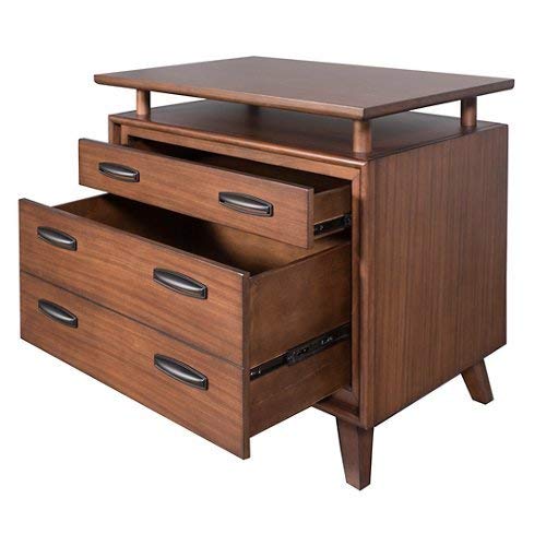 Martin Furniture IMNU455 Nuhaus Collection Lateral File in Wood