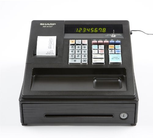 Sharp XEA107 Entry Level Cash Register with LED Display