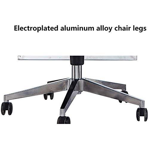 QHH Managerial Office Chair - High-Back Leather Executive Swivel Desk Chair