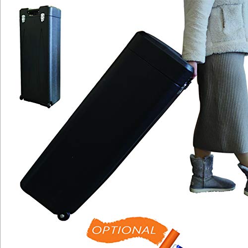 Tension Fabric Straight Pop Up Display Stand 8'x10' (3x4) Trade Show Backdrop Booth Display Frame with Carrying Padded Bag (ONLY Hardware）