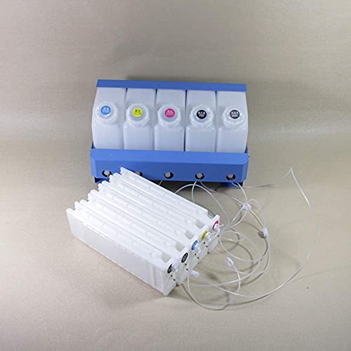 zzsbybgxfc Accessories for Printer PRTA32305 CISS Bulk Ink System for Ep-s0n SC T3200 T5200 T7200 with Stable Chip T6941-T6945 Continous Ink System