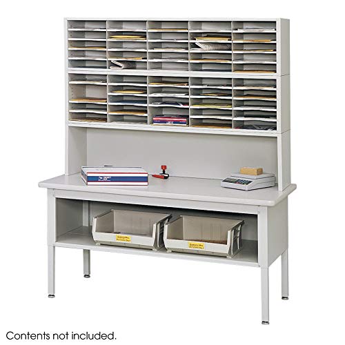 Safco Products FBA E-Z Sort Sorter Module 7751GR, Gray Powder Coat Finsih, Heavy-Gauge Steel Construction, Eco-Friendly