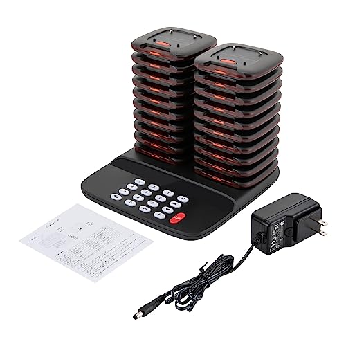 BILPIKOGoo Restaurant Pager System - Long Distance Pagers for Social Distancing (2624-3280ft)