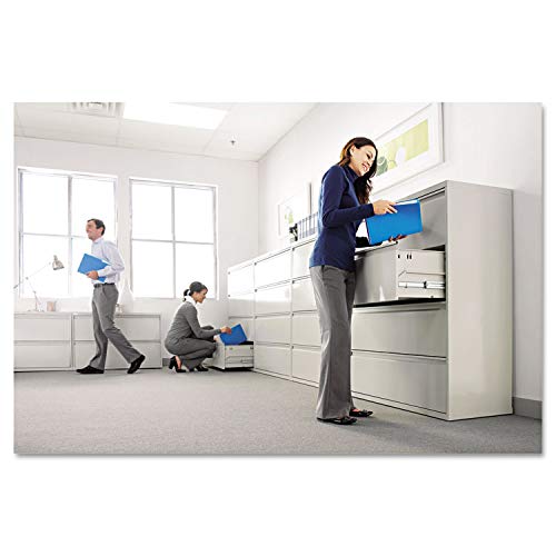 Alera Two-Drawer Lateral File Cabinet, 42w x 19-1/4d x 29h, Light Gray