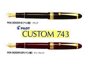 PILOT"CUSTOM 743 / Black" (nib : Falcon)