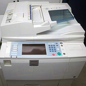 Refurbished Ricoh Aficio MP 7000 Tabloid/Ledger-Size Mono Laser Multifunction Copier - 60pm, Copy, Print, Scan, Network, Auto Duplex, 1200 x 1200 dpi, 2 Trays, Stand