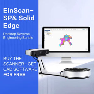 EinScan SP V2 3D Scanner - High Accuracy, Faster Scanning, Easy to Operate