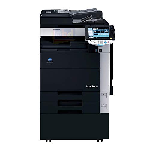 Konica Minolta Bizhub 652 Monochrome Laser Multi-Function Copier - 65ppm, Copy, Print, Scan, Auto Duplex, Network, 1800 x 600 DPI, A3+/SRA3/A3/A4/A5/A6, 2 Trays, Cabinet