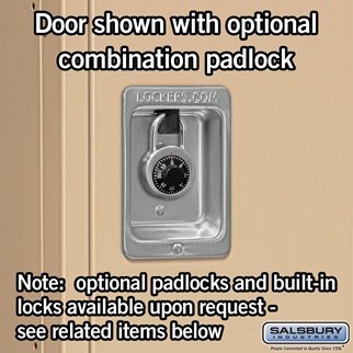 Salsbury Industries 62352TN-U Double Tier 36-Inch Wide 5-Feet High 12-Inch Deep Unassembled Standard Metal Locker, Tan Brown