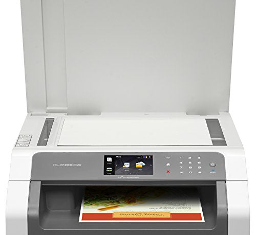 Brother Wireless Digital Color Printer with Convenience Copying and Scanning (HL-3180CDW), Amazon Dash Replenishment Enabled