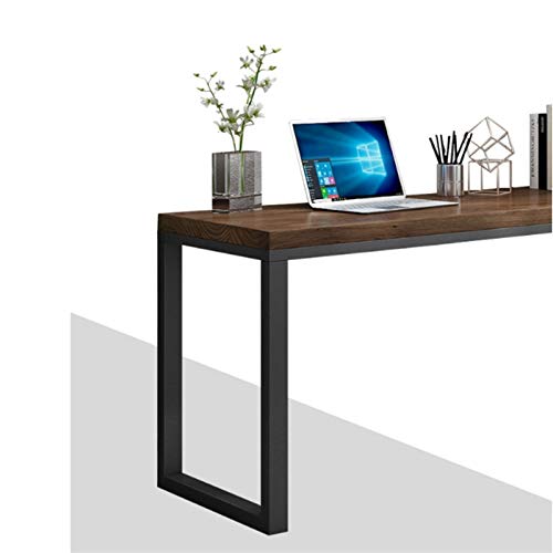 LICHUAN Folding Table 60 Inches Computer Desk with Bookshelf,Modern Study Writing Desk with Desktop Display Shelves，Laptop Table Workstation Home Office Furniture Folding Table Desk