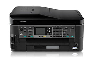 Epson WorkForce 545 Wireless All-in-One Color Inkjet Printer, Copier, Scanner, Fax, iOS/Tablet/Smartphone/AirPrint Compatible (C11CB88201)