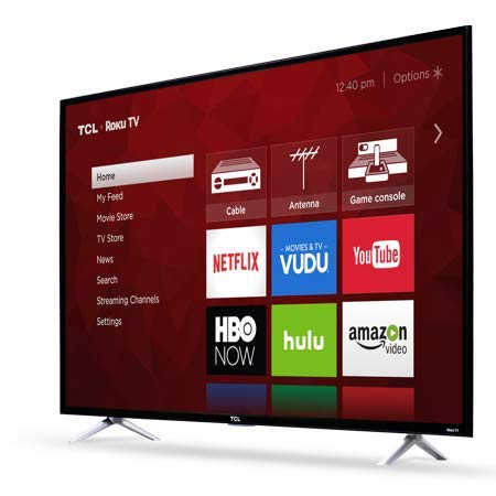 Roku Smart LED TV Large Screen 55" Class 4K Ultra HD (2160P) 55 S405 T.V Television Movie High Definition Watch Movies Shows