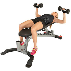 Fitness Reality X-Class 1500 lb Light Commercial Utility Weight Bench with Detachable Leg Lock Down