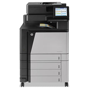 HP Color Laserjet Enterprise Flow M880z Multifunction Laser Printer, 2100 Sheet Cap