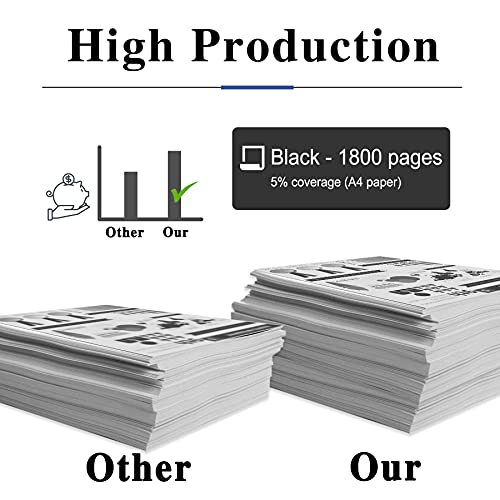 6 Pks Black Compatible 35A | CB435A Toner Cartridge Replacement for HP P1008 P1009 P1002 P1005 P1006 P1003 P1007 P1002 Series Printer