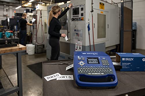 Brady M710 Portable Label Printer with Hard Case (M710-KIT) - Blue, Fastest & Most Advanced for Tough Labels