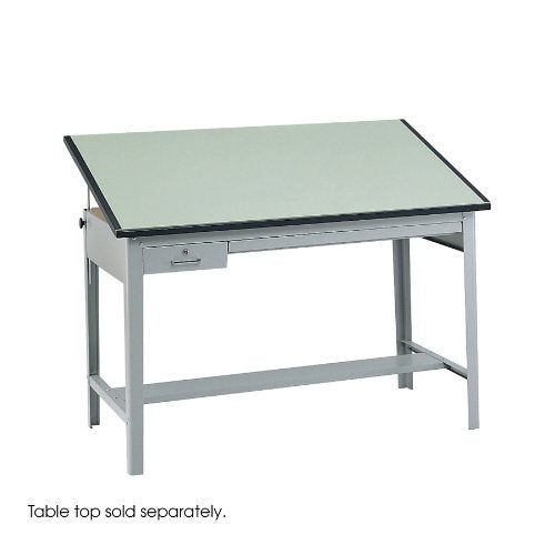 Safco Precision Drafting Table Base - Gray (Base Only)
