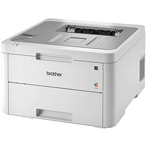 Brother HL-L3210 USB & Wireless Digital Color Laser Printer for Home Business Office - Single-Function: Print Only - 600 x 2400 dpi, 250-Sheet Large Capacity, BROAGE Printer Cable