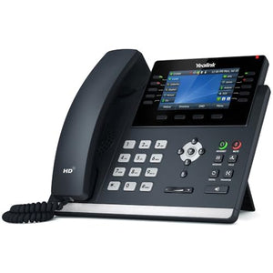 MM MISSION MACHINES Business Phone System Y200: Yealink T46U Phones + Server + 1 Year Phone Service (4 Phone Bundle)