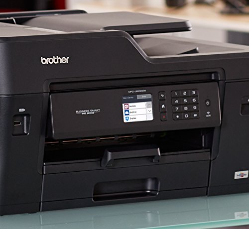 Brother MFC-J6530DW All-in-One Color Inkjet Printer, Wireless Connectivity, Automatic Duplex Printing, Amazon Dash Replenishment Enabled