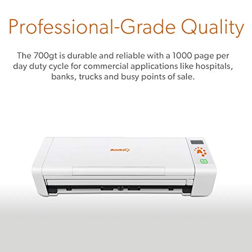 Ambir nScan 700gt Hybrid Duplex Document Scanner