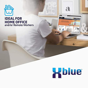 Xblue QB1 System Bundle with 12 IP5g IP Phones - Auto Attendant, Voicemail, Cell & Remote Extensions, Call Recording