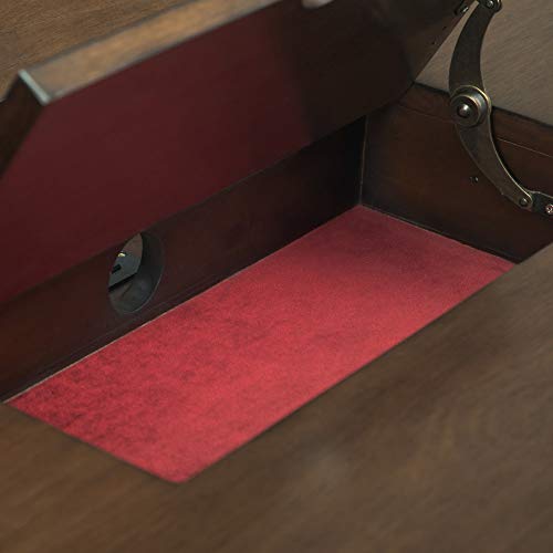 SIMPLIHOME Rylie SOLID WOOD Contemporary Modern 60 inch Wide Home Office Desk, Writing Table, Workstation, Study Table Furniture in Natural Aged Brown with 3 Drawers