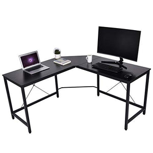 Beeant L Shaped Desk L Shaped Gaming Desk Home Office Desk Corner Computer Desk Gaming Table Workstation for Home Office Study