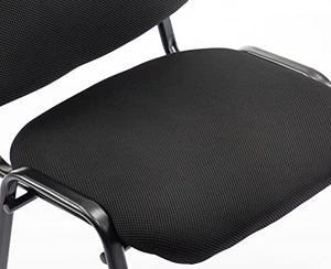 Kmax Reception Chairs Set of 5 with Armrests and Lumbar Support