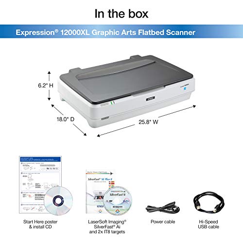 Epson Expression 12000XL-GA Flatbed Scanner