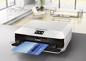 CANON MG7520 Wireless Color Cloud Printer with Scanner and Copier, White (Discontinued By Manufacturer)