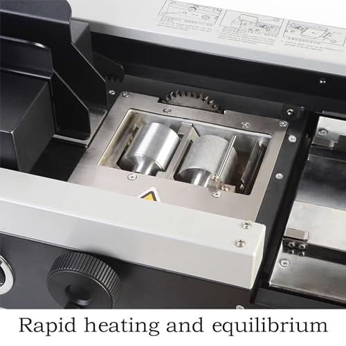 Oiakus A4 Book Binding Machine Hot Melt Glue Paper Binder 1200W - Desktop A4 Book Binding Machine