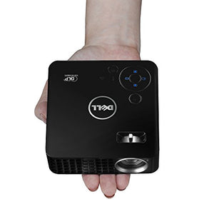 Dell M115HD Mobile LED Projector, WXGA 1280x800, HDMI USB Inputs, 1GB Internal Memory, 450 ANSI Lumens