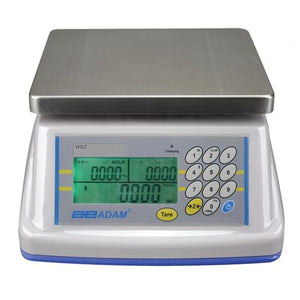 Adam Equipment WBZ 15aM Washdown Retail Scale - 15lb/6kg Capacity, 0.005lb/0.002kg Readability