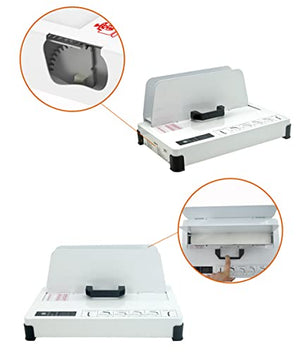 None Thermal Binding Machine, Medium Duty Universal System, 1-50mm Binding Thickness, Infrared Light Detecting Hot Melt Con