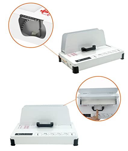 Thermal Binding Machine, Medium Duty Universal System, 1-50mm Binding Thickness, Infrared Light Detecting Hot Melt Con