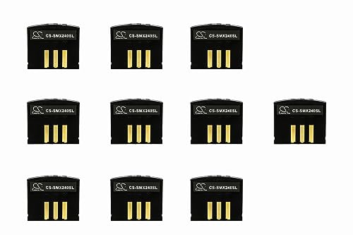 XSPLENDOR (10 Pack) XSP Battery for Sonumaxx 2.4 PR Receiver, 2.4 Range PN 230-469