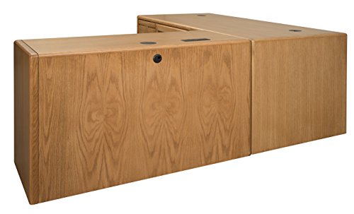 Martin Furniture Contemporary Right L-Shaped Desk & Return Combo