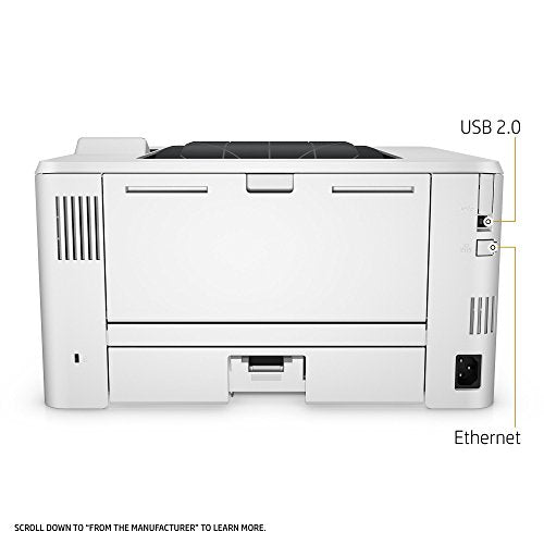 HP Laserjet Pro M402n Monochrome Printer, (C5F93A) (Renewed)