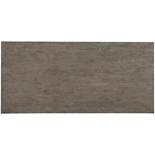 Hooker Furniture Rustic Glam Trestle Computer Desk in Light Wood