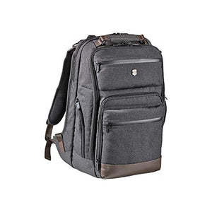 Victorinox Architecture Urban Rath Laptop Backpack, Grey/Brown, 18.1-inch