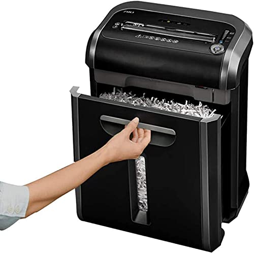 Cross Cut Heavy Duty Paper Shredder - Large Capacity for Home and Office