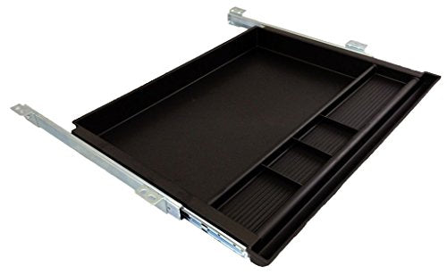 Pencil Drawer by NYCCO - 23 Inch Wide Underdesk Drawer - Black