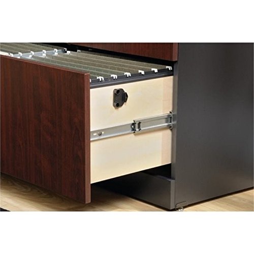 Bowery Hill 2 Drawer File Cabinet in Classic Cherry